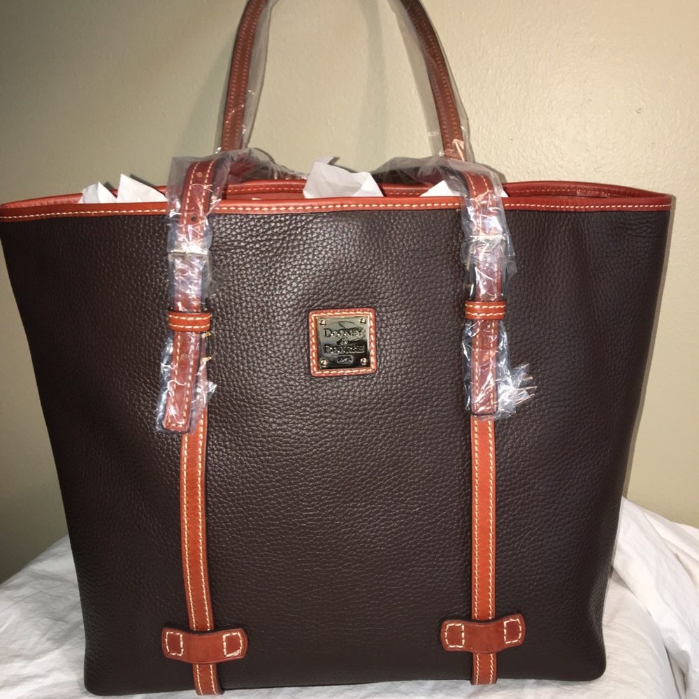 Chocolate Pebble Grain East West Shopper